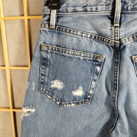 Frame Le Original Distressed Cropped Jeans Size 24 - Picture 6 of 12